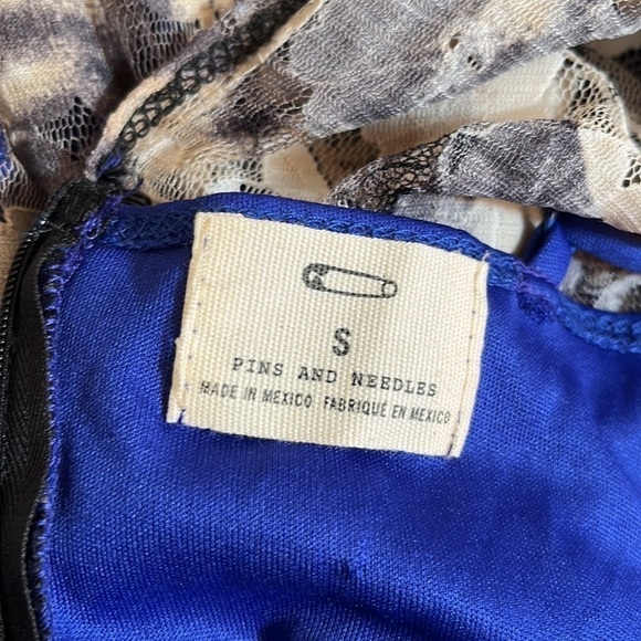 Pins and Needles By Anthropologie Lace Floral Dress - Picture 14 of 16